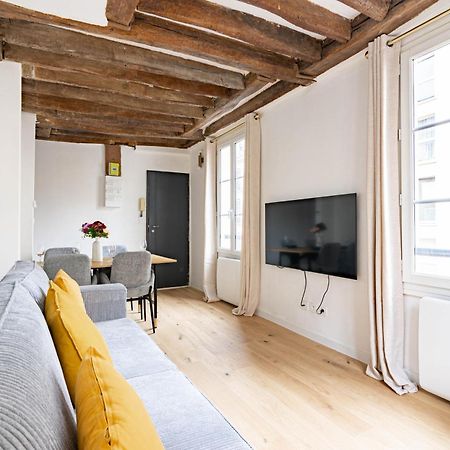 פריז Appartement Quartier Fontaine Chatelet Les Halles Free Netflix מראה חיצוני תמונה