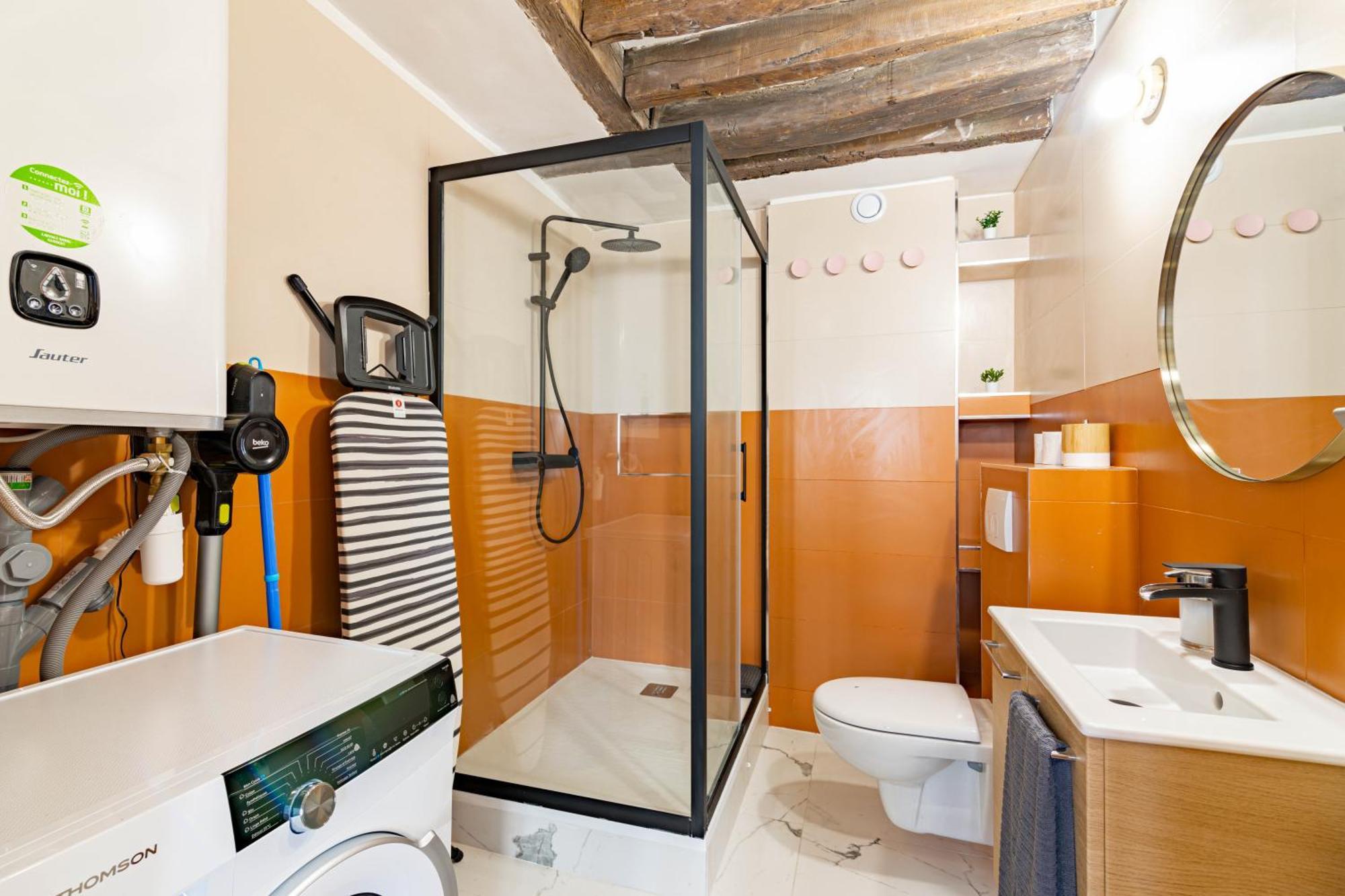 פריז Appartement Quartier Fontaine Chatelet Les Halles Free Netflix מראה חיצוני תמונה