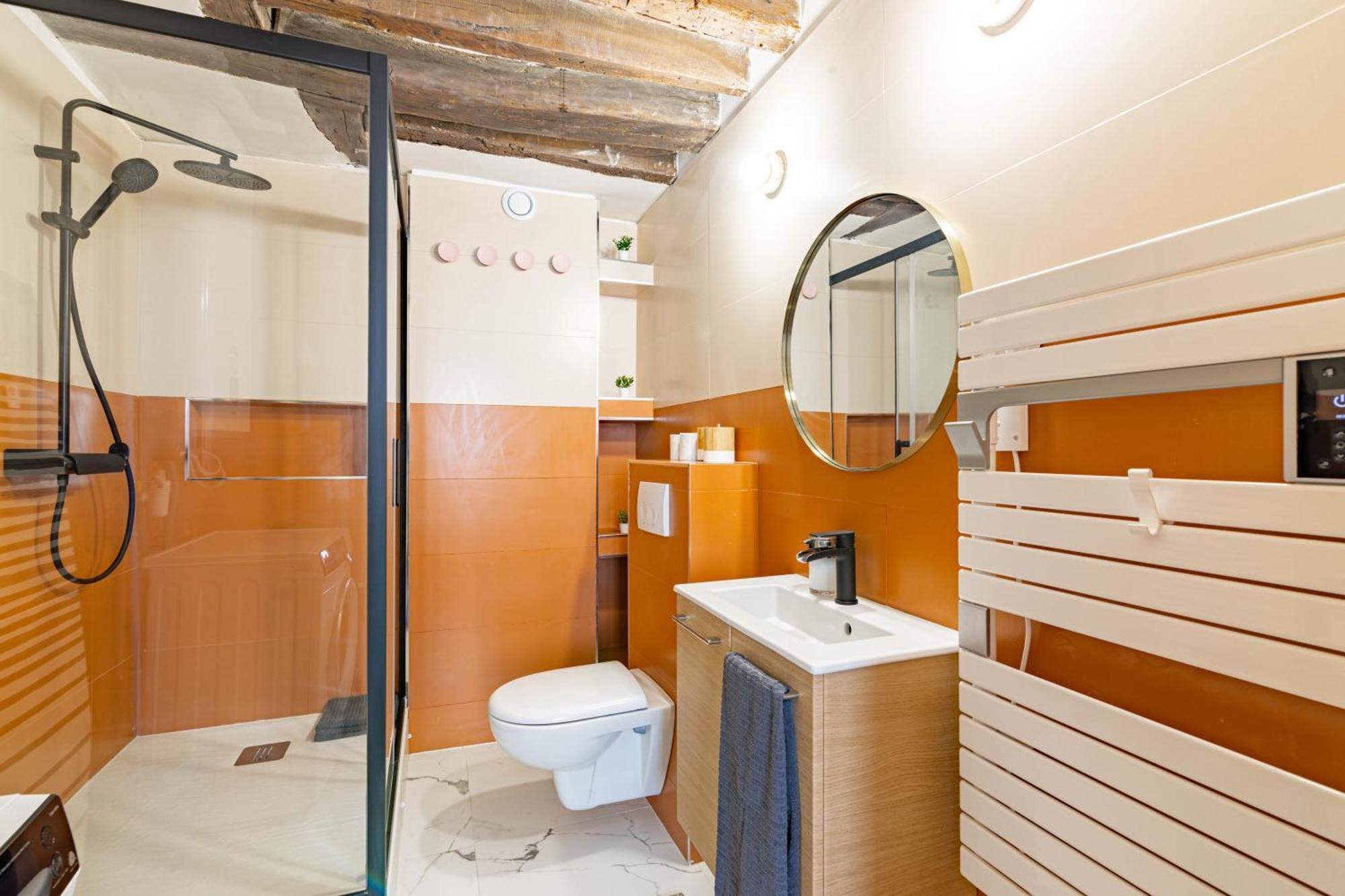 פריז Appartement Quartier Fontaine Chatelet Les Halles Free Netflix מראה חיצוני תמונה