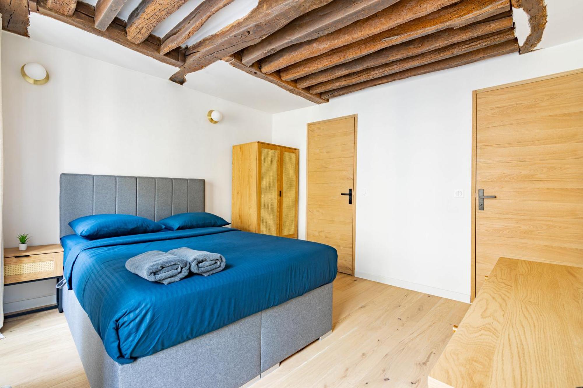 פריז Appartement Quartier Fontaine Chatelet Les Halles Free Netflix מראה חיצוני תמונה